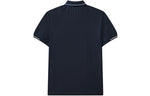 FILA Casual Solid Color Short Sleeve Polo Shirt Blue F11M122101F-NV
