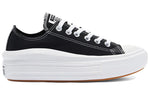 (WMNS) Converse Chuck Taylor All Star Move Low 'Black' 570256C