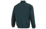 Men's adidas Mh Bp3 Wvjkt Athleisure Casual Sports Logo Stand Collar Woven Jacket Autumn Dark Green HP1435