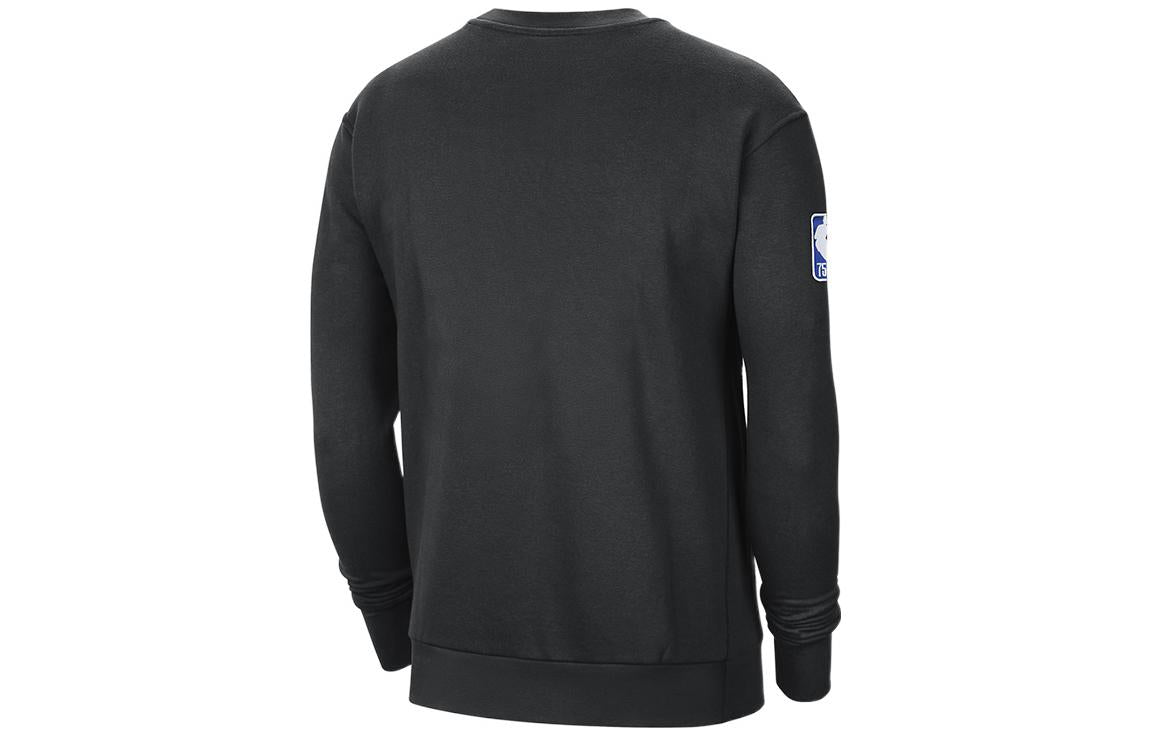 Men's Nike Los Angeles Lakers Fleece Lined Stay Warm Pullover Round Neck Sports Black DN4905-010