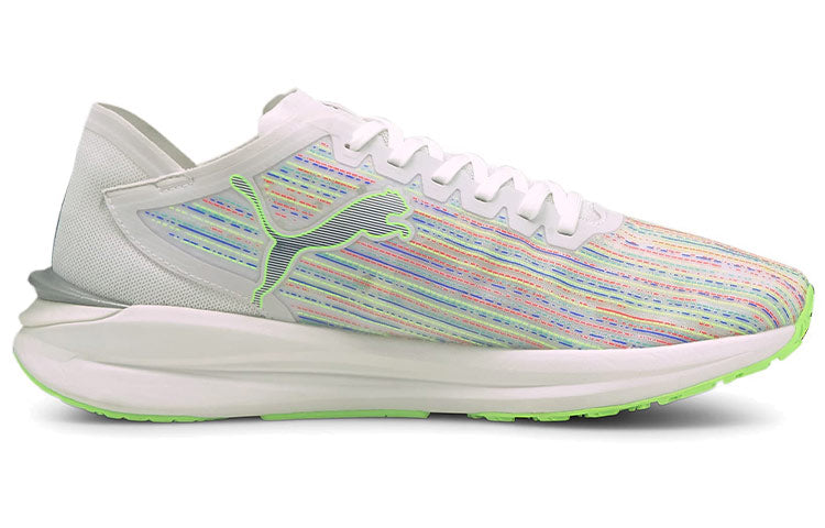 PUMA Electrify Nitro Spectra Sneakers White/Green 195415-01