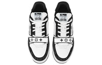 LOUIS VUITTON LV Trainer 'White Black Velcro' 1A9ZB0