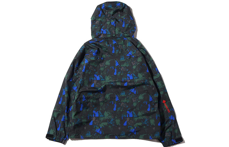 Nike Lab ACG Gore-Tex Allover Print Jacket 'Racer Blue Habanero Red' CI0428-416