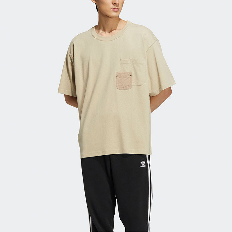 adidas originals Adicolor Pocket Tee 'Beige' HM7991