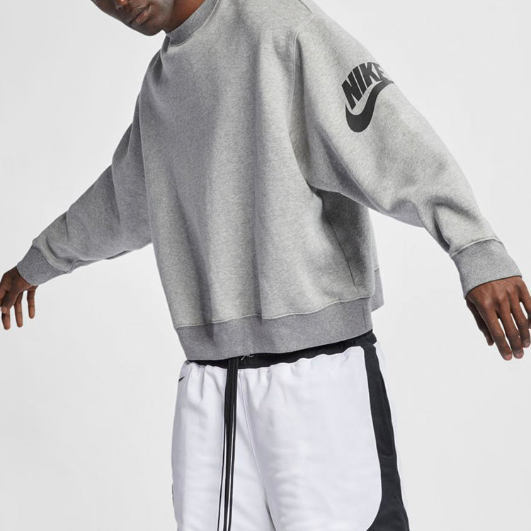 Nike x Fear of God Crossover Round Neck Pullover Gray AR0635-063