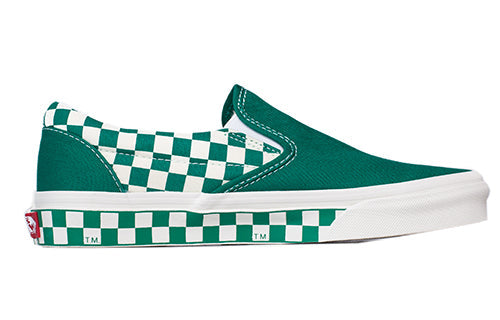 Vans Classic Slip-On 'Sidewall Check - Ultramarine Green' VN0A38F7RA7
