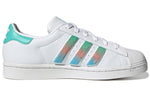 (WMNS) adidas originals Superstar For White/Green/Blue GZ2798