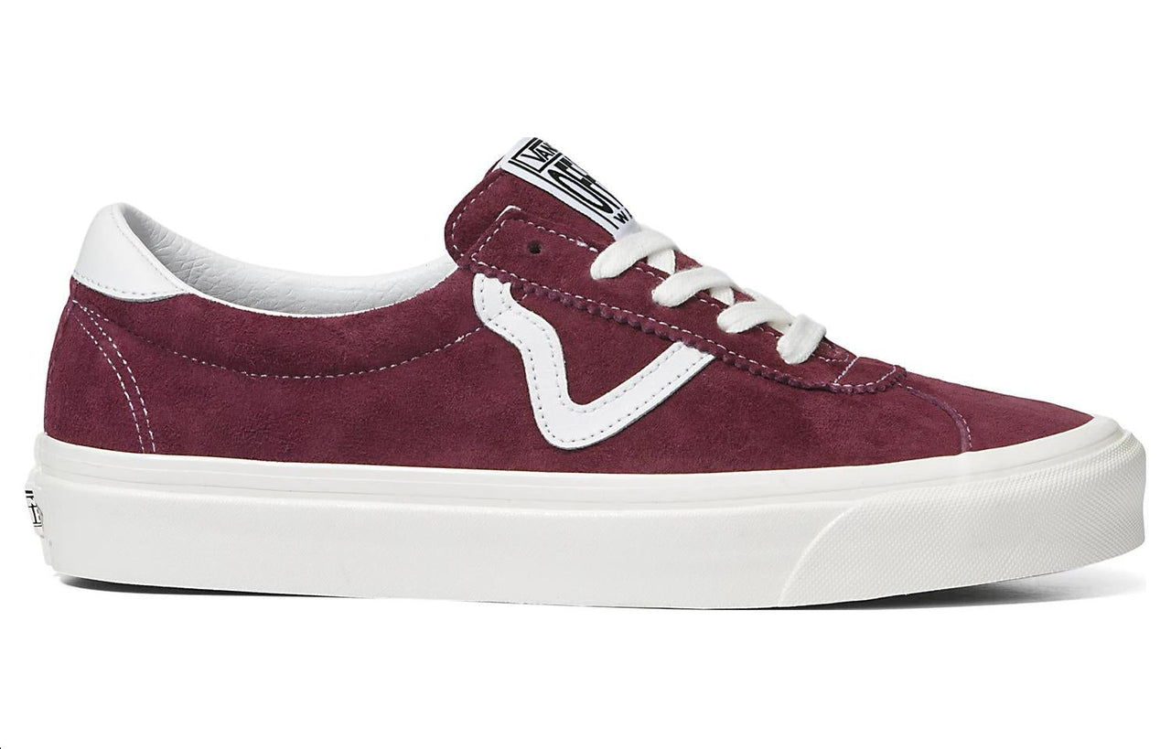Vans Style 73 DX 'Pig Suede - Burgundy White' VN0A7Q5A4QU