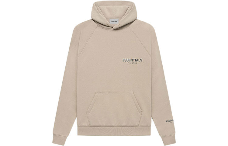 Fear of God Essentials FW21 Core Collection Pullover Hoodie 'Tan' FOG-FW21-159