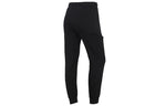 (WMNS) Nike Air Logo Printing Big Pocket Bundle Feet Sports Pants/Trousers/Joggers Black CZ8627-010