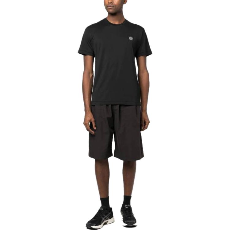 STONE ISLAND Patch Logo T-shirt 'Black' 101524113-V0029
