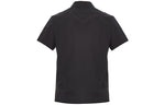 Men's Y-3 Solid Color Casual Short Sleeve Shirt Black FN5705