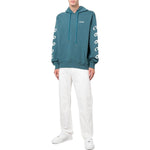 Men's Off-White SS22 Alphabet Printing Version Blue OMBB097F22FLE0105501