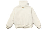 MLB New York Yankees Lambs Wool Jacket Unisex White 31JPF4061-50I