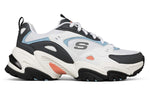 (WMNS) Skechers Stamina V2 Low Running Shoes White/Black 149510-WCC