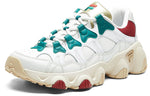 (WMNS) FILA Jagger Retro Running Shoes Ginger Man White/Brown F12W011412FWL