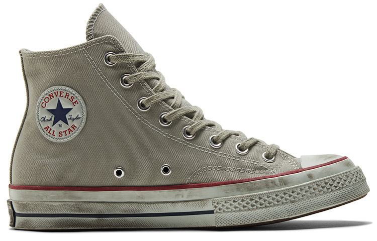 Converse Chuck Taylor All Star 1970s Canvas Shoes Gray 'Grey Red' 172670C