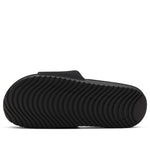 (GS) Nike Kawa Slide 'Black Metallic Silver' 819352-009
