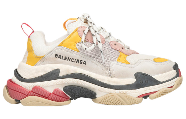 (WMNS) Balenciaga Triple S Trainer 'Pink Black' 524038W09O59035