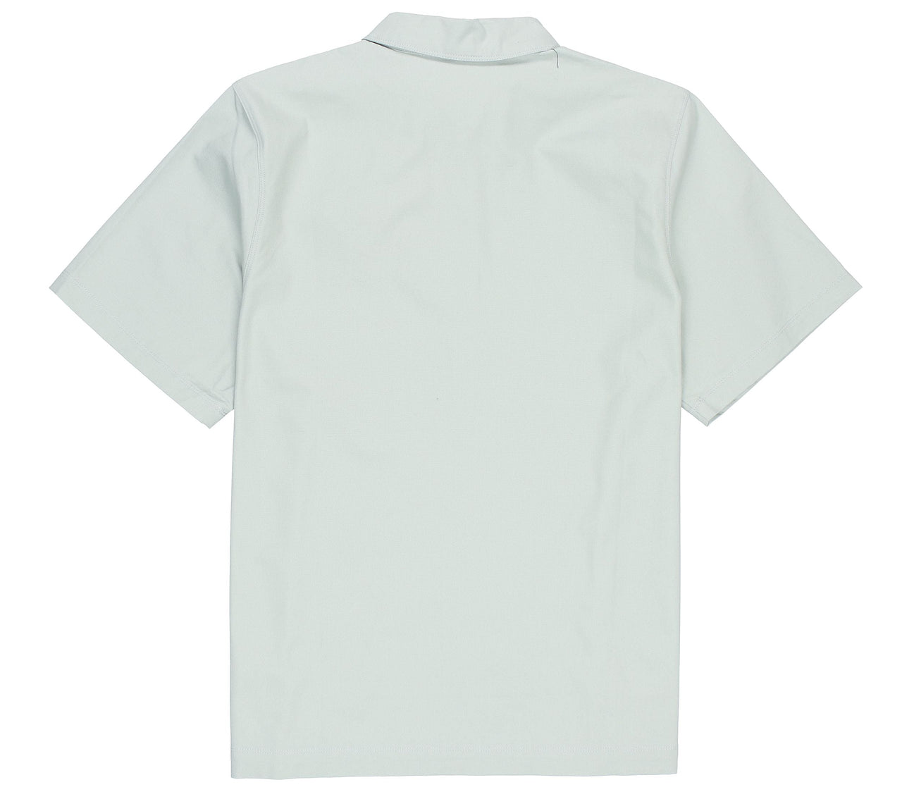 Men's Nike Half Zipper Solid Color Short Sleeve Aqua Blue Polo Shirt DM5284-017