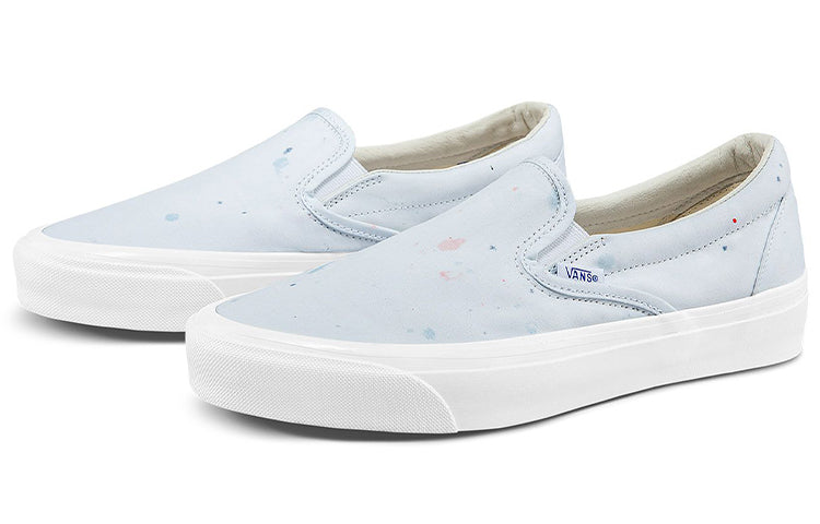 Geoff Mcfetridge x Vans Unisex Vault OG LX Slip-on Shoes White VN0A45JK92R