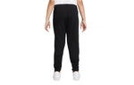 (GS) Nike French Terry Casual Solid Color Sports Pants/Trousers/Joggers Girls Black DM8220-010