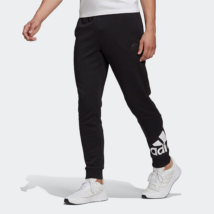 adidas M Bl Ft Pt Training Printing Knit Bundle Feet Sports Pants Black GK8968