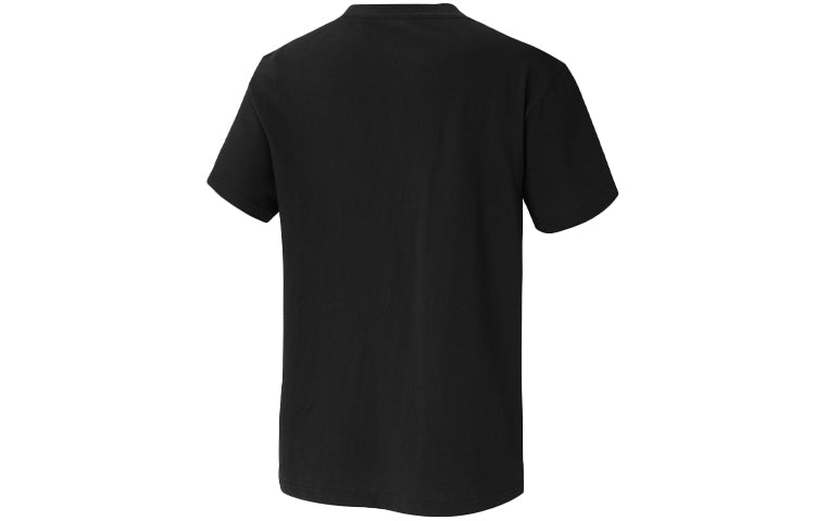 adidas neo M Sp Tee 1 Funny Cartoon Printing Loose Knit Short Sleeve Black HC3827