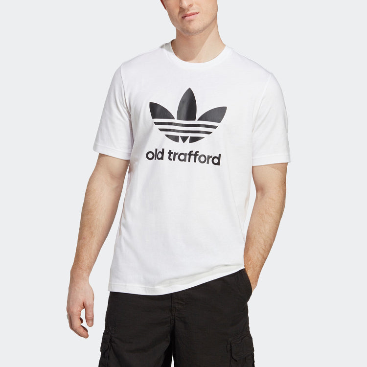 adidas originals Manchester United OG Trefoil T-Shirt 'White' IP5550