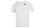 adidas Rn Icn 3B T Athleisure Casual Sports Large Logo Round Neck Short Sleeve White HC0407