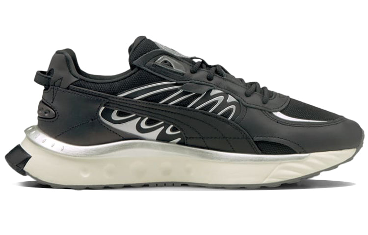PUMA Wild Rider Techno 'Black Silver' 381596-02