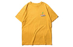Men's Vans Asian Artist Crossover Series Printing Short Sleeve Yellow VN0A4RAY50X