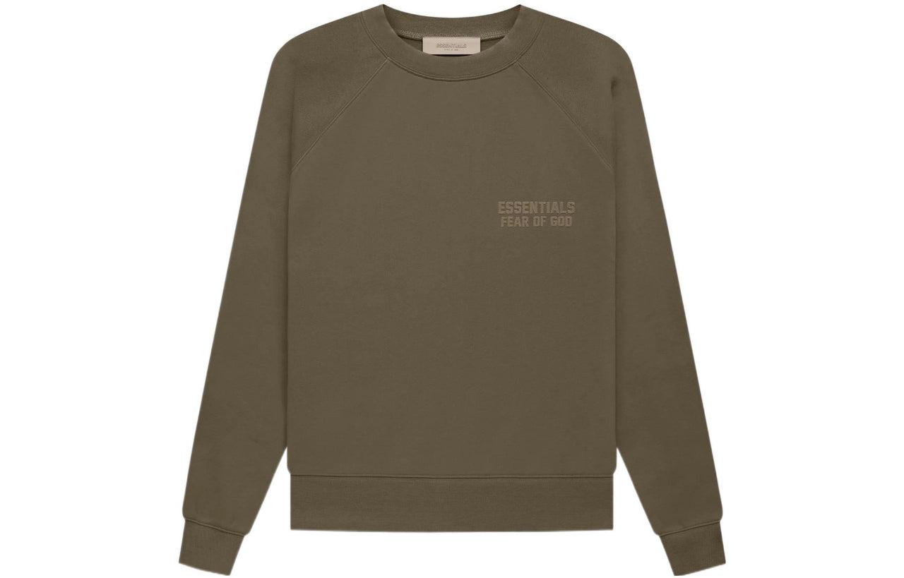 Fear of God Essentials FW22 Crewneck 'Wood' FOG-FW22-407