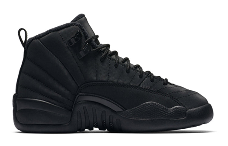(GS) Air Jordan 12 Retro Winterized 'Triple Black' BQ6852-001