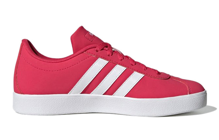 (GS) adidas VL Court 2.0 K 'Red White' FW3939