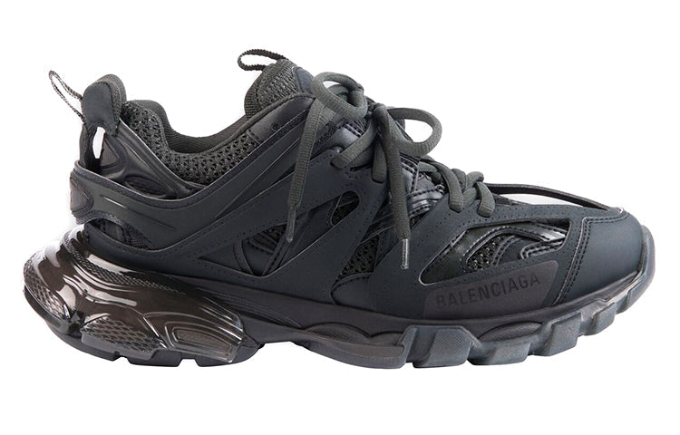 (WMNS) Balenciaga Track Sneaker 'Clear Sole - Black' 647741W3BM21000