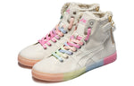 (WMNS) ASICS Double Clutch Retro Fleece High Board Shoe Milk White 1202A078-101