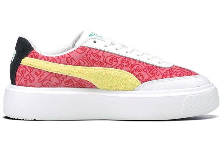 (WMNS) PUMA Mr. Doodle x Oslo Maja 'Ultramarine American Beauty' 375791-01
