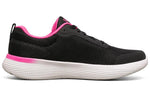 (WMNS) Skechers Go Black/White/Pink 128000-BKPK