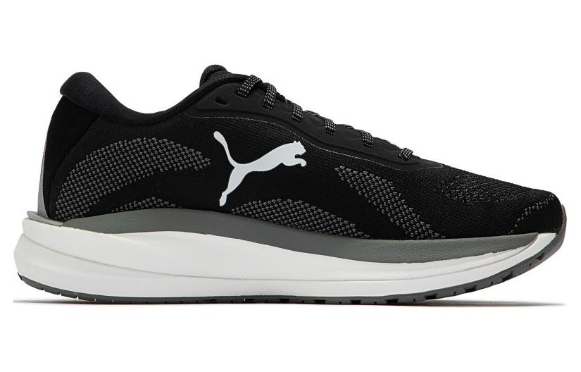 (WMNS) PUMA Magnify Nitro Knit 'Black White' 376908-01