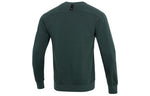 Men's adidas Wj Logo Swt Round Neck Pullover Alphabet Athleisure Casual Sports Green HM2945