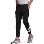 Men's adidas Solid Color Alphabet Logo Printing Sports Pants/Trousers/Joggers Black HE1824