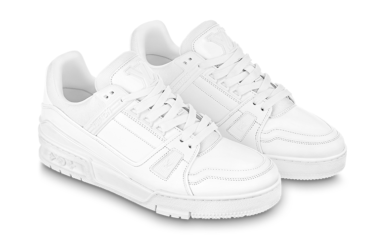 (WMNS) LOUIS VUITTON LV Trainer Sneakers 'White' 1AC29O
