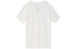 Air Jordan Solid Color Round Neck Pullover Brand Short Sleeve T-Shirt Men's White DQ7367-133