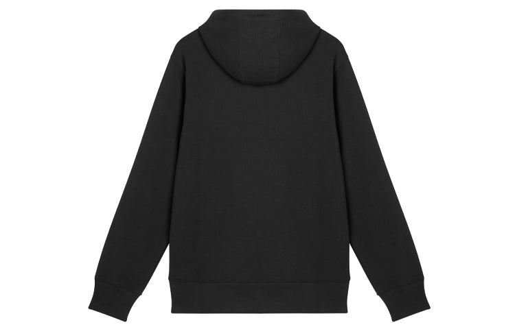 New Balance Embroidered Logo Sports Pullover Autumn Black AMT11550-BK