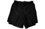 Men's Nike FLEX SS22 Solid Color Quick Dry Woven Training Running Casual Shorts Black AJ7688-010