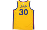 Nike NBA 30 golden state warriors stephen curry Jersey Yellow 912101-728