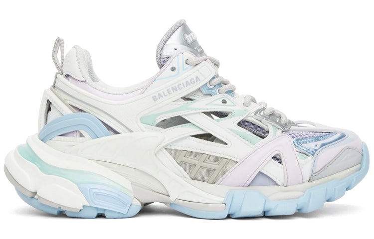 (WMNS) Balenciaga Track.2 Sneaker 'White Light Blue' 568615W2GN39045