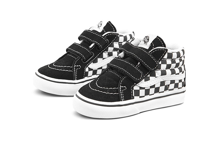 (TD) Vans Sk8-Mid Reissue V 'Checkerboard - Black White' VN00018WHRK