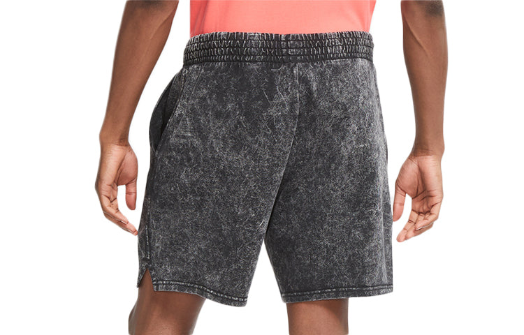 Men's Nike Sportswear Knit Washed Shorts Black CV4356-060